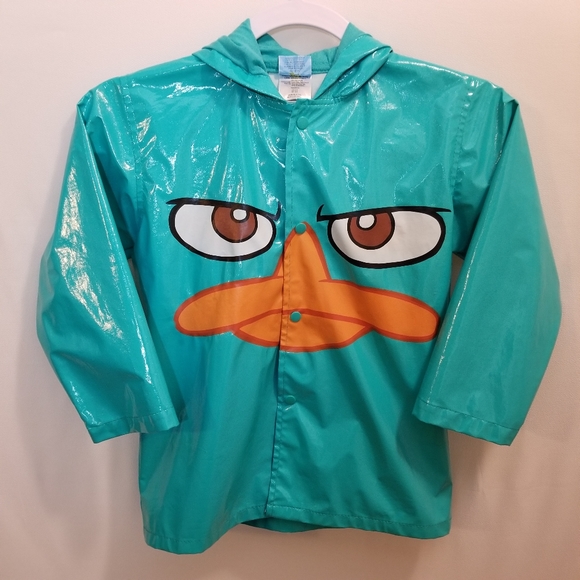 Disney Other - Perry, Phineas and Ferb Raincoat